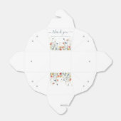 ワイルドフラワー鮮やかの赤ちゃんシャワー フェイバーボックス (折り畳みなし)