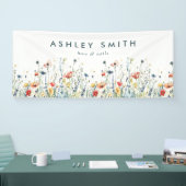 ワイルドフラワー鮮やか事業 横断幕 (トレードショー)