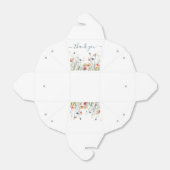 ワイルドフラワー鮮やか結婚の感謝 フェイバーボックス (折り畳みなし)