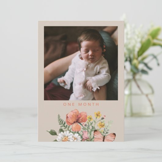 ワイルドフラワー1年目のバナー国旗 |ワイルドフラワー 招待状 (スタンド正面)