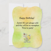 ワイルドフラワー16誕生日挨拶 (裏面)