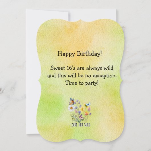 ワイルドフラワー16誕生日挨拶 (裏面)