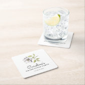 ワイルドフラワー2022卒業 スクエアペーパーコースター (インサイチュ)