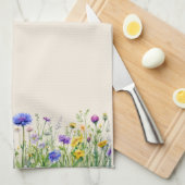ワイルドフラワー3キッチンタオル キッチンタオル (四つ折り)