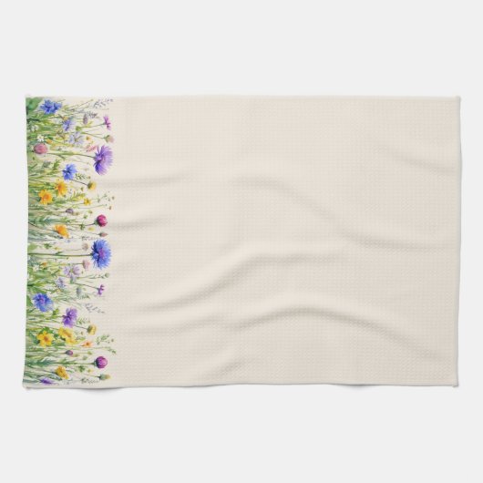 ワイルドフラワー3キッチンタオル キッチンタオル (横)
