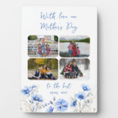 ワイルドフラワー4フォトコラージュフローラ母の日 フォトプラーク (正面)