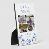 ワイルドフラワー4フォトコラージュフローラ母の日 フォトプラーク (側面)