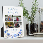 ワイルドフラワー4フォトコラージュフローラ母の日 フォトプラーク