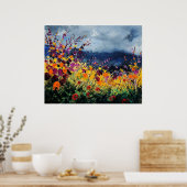 ワイルドフラワー45 ポスター (キッチン)