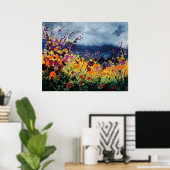 ワイルドフラワー45 ポスター (ホームオフィス)