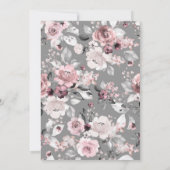 ワイルドフラワー7誕生日 招待状 (裏面)