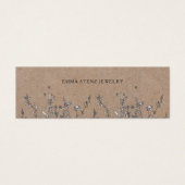 ワイルドフラワー・イヤリングバスケスタッズミニディスプレイカード (正面)