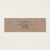 ワイルドフラワー・イヤリングバスケスタッズミニディスプレイカード (裏面)