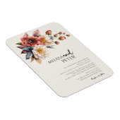  ワイルドフラワー ウェディング マグネット (右側)