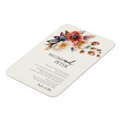  ワイルドフラワー ウェディング マグネット (左側)