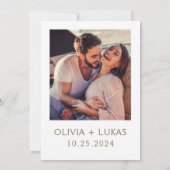 ワイルドフラワー ウェディング 招待状, ボヘミア フラワー アーチ 招待状 (裏面)