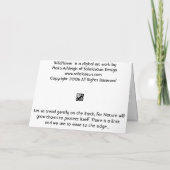 ワイルドフラワー カード (裏面)