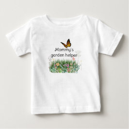 ワイルドフラワー ガーデンヘルパー 幼児 / ベビーTシャツ