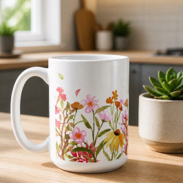 ワイルドフラワー コーヒーマグ コーヒーマグカップ