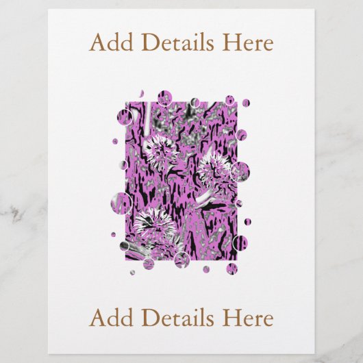 ワイルドフラワー チラシ (正面)