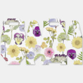 ワイルドフラワー テーマのパーティーファヴォリッツボックス フェイバーボックス (見開き)