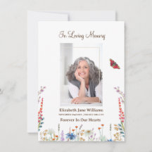 ワイルドフラワー&バター葬儀記念祈りの言葉