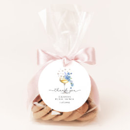 ワイルドフラワー パール プロセッコ サンクス プライズシャワー ラウンドシール