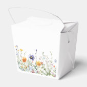ワイルドフラワー フィールド ブライダル シャワー フェイバーボックス (裏面サイド)