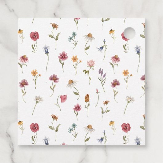 ワイルドフラワー フィールド ボヘミアン フェイバータグ (裏面)