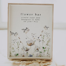 ワイルドフラワー フラワーバー フラワーステーション サイン