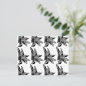 ワイルドフラワー フラワー フローラル ポストカード (スタンド正面)