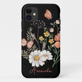 ワイルドフラワー フラワー iPhone 11 ケース