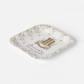 ワイルドフラワー フローラル ストーリーブック ブライダルシャワー パーティー ペーパープレート (傾斜あり)