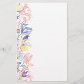 ワイルドフラワー – ブライダルシャワービンゴゲーム (裏面)