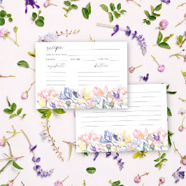 ワイルドフラワー – ブライダルシャワーレシピ