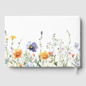 ワイルドフラワー ブライダルシャワー ゲストブック (裏面)