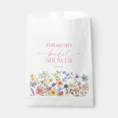 ワイルドフラワー ブライダルシャワー フェイバーバッグ (正面)