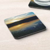 ワイルドフラワー、ブルーサンセット コースター (左側)