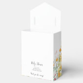 ワイルドフラワー ベビーシャワー お礼 フェイバーボックス (オープン)