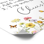 ワイルドフラワー ボタニカル ミモザ ブランシュ バー サイン (角)