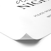 ワイルドフラワー ボヘミア ブライダルシャワー デートナイト ジャー サイン (角)