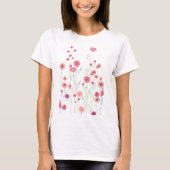 ワイルドフラワー・ボホー Tシャツ (正面)