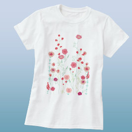 ワイルドフラワー・ボホー Tシャツ