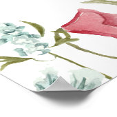 ワイルドフラワー ボーホー ブライズシャワー ウェルカムサイン ポスター (角)