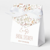 ワイルドフラワー ボーホー ブライダルシャワー イン ブルーム ガーデン フェイバーボックス (正面サイド)