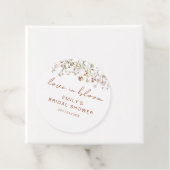 ワイルドフラワー ボーホー ブライダルシャワー ラブ イン ブルーム ガーデン フェイバータグ (インサイチュ)