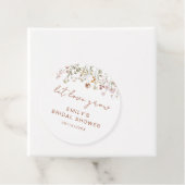 ワイルドフラワー ボーホー ブライダルシャワー 愛を育む庭園 フェイバータグ (インサイチュ)