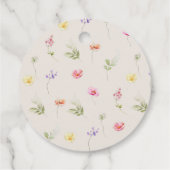 ワイルドフラワー ワイルドワン 誕生日ありがとう フェイバータグ (裏面)