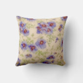 ワイルドフラワー ヴィオレット ピロー (裏面)