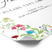 ワイルドフラワー 好意サイン ポスター (角)